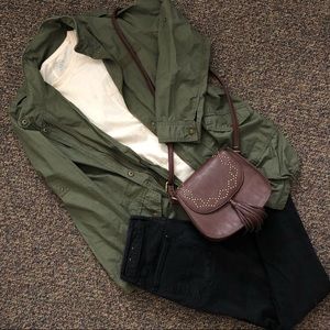 Long Army Green Jacket